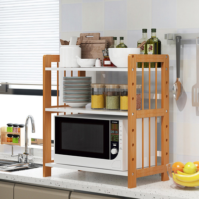 Freestanding деревянные хлебопеки микроволна кухни и блок шкафа стойки печи тостера