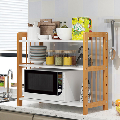 Freestanding деревянные хлебопеки микроволна кухни и блок шкафа стойки печи тостера