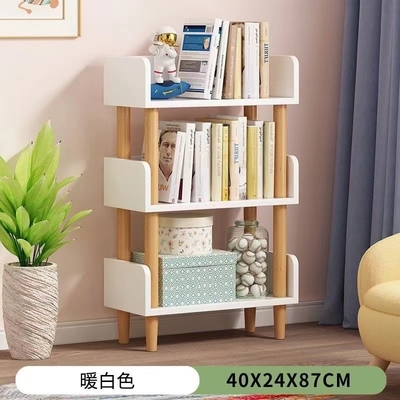 Полки книжных полков 2 доски частицы OEM bookcase Freestanding деревянный для спальни Multicolor