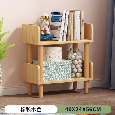 Полки книжных полков 2 доски частицы OEM bookcase Freestanding деревянный для спальни Multicolor