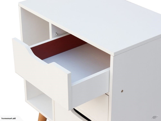 Спальня мебель шкафа ухода за больным MDF Nightstand 28 дюймов деревянная